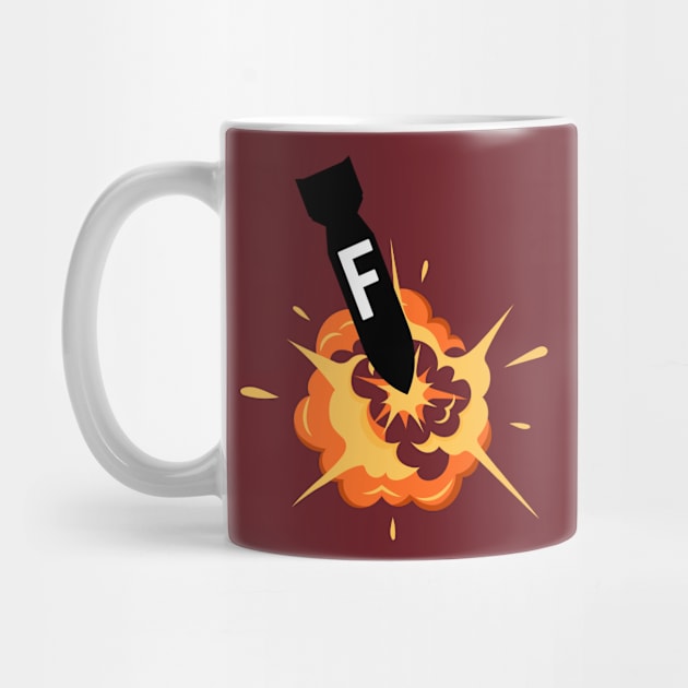 F bomb- a funny saying design by C-Dogg